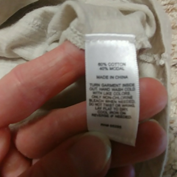 Express zebra sequined beige tank top - Picture 6 of 6